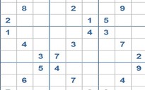 Mời các bạn thử sức với ô số Sudoku 3216 mức độ Khó