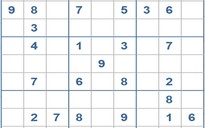 Mời các bạn thử sức với ô số Sudoku 3222 mức độ Khó