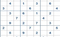 Mời các bạn thử sức với ô số Sudoku 3302 mức độ Khó