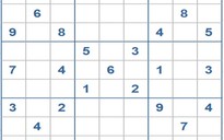Mời các bạn thử sức với ô số Sudoku 3312 mức độ Khó