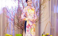 Hoa hậu Ngọc Hân thiết kế áo dài