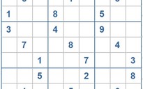 Mời các bạn thử sức với ô số Sudoku 3458 mức độ Khó