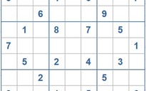 Mời các bạn thử sức với ô số Sudoku 3466 mức độ Khó