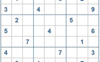 Mời các bạn thử sức với ô số Sudoku 3502 mức độ Khó
