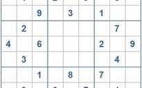Mời các bạn thử sức với ô số Sudoku 3548 mức độ Khó