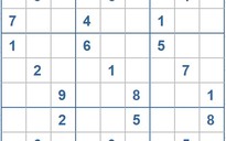 Mời các bạn thử sức với ô số Sudoku 3608 mức độ Khó