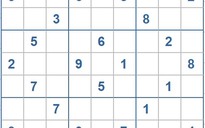 Mời các bạn thử sức với ô số Sudoku 3652 mức độ Khó