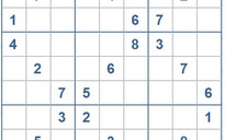 Mời các bạn thử sức với ô số Sudoku 3676 mức độ Khó