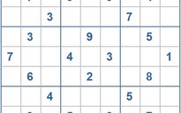 Mời các bạn thử sức với ô số Sudoku 3806 mức độ Khó