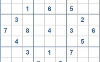 Mời các bạn thử sức với ô số Sudoku 3817 mức độ Khó