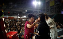 Cụ bà Hàn Quốc gây sốt trên mạng xã hội