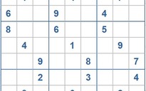Mời các bạn thử sức với ô số Sudoku 3880 mức độ Khó