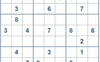 Mời các bạn thử sức với ô số Sudoku 3894 mức độ Khó