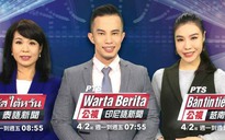 Truyền hình Đài Loan phát bản tin tiếng Việt
