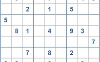 Mời các bạn thử sức với ô số Sudoku 4177 mức độ Khó