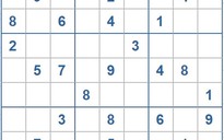 Mời các bạn thử sức với ô số Sudoku 4181 mức độ Khó