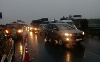 Tai nạn giao thông trên cao tốc TP.HCM - Trung Lương, ùn ứ gần 3km