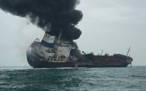 25 thuyền viên người Việt trên tàu dầu bốc cháy tại Hồng Kông