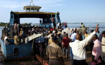 Chìm thuyền thảm khốc ở CHDC Congo