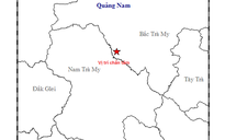 Quảng Nam lại tiếp tục xảy ra động đất