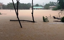 Nhiều thủy điện xả lũ, nhiều vùng ở hạ du Quảng Nam ngập sâu