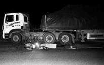 Quảng Nam: Xe máy bị cuốn vào xe container lúc rạng sáng, một thanh niên tử vong