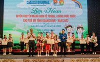 Quảng Bình mở liên hoan tuyên truyền phòng, chống đuối nước cho trẻ