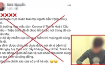 Loan tin sai về virus Corona, nam thanh niên Hà Nội bị phạt 10 triệu đồng