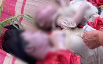 Thi thể 3 mẹ con buộc chặt nhau nổi trên sông Thương ở Bắc Giang