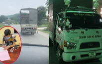 Tài xế xe tải chèn ép xe cứu thương suốt 10 km