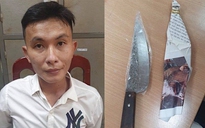 Hà Nội: Nam thanh niên cầm dao bầu đi cướp váy, áo tặng bạn gái