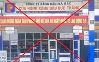 Triệu tập 2 người đăng ảnh băng rôn in sai 'chào mừng ngày giải phóng thủ đô 30.4'