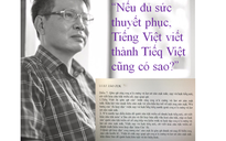 Nếu đủ sức thuyết phục, Tiếng Việt viết thành Tiếq Việt cũng có sao?