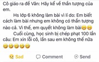 Học sinh bị chép phạt vì từ chối viết bài văn tả thần tượng