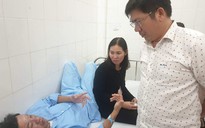 Cán bộ trong đoàn cưỡng chế: 'Họ hất nguyên thau xăng vào chúng tôi rồi bật lửa'