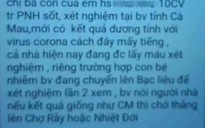 Cà Mau: Phạt một nữ giáo viên thông tin sai về virus Corona 10 triệu đồng