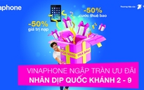 ‘Bão’ khuyến mại của VinaPhone chào mừng Quốc khánh