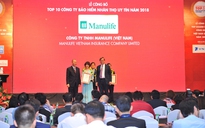 Manulife Việt Nam giữ vững vị trí trong top 3 công ty BHNT uy tín 2018