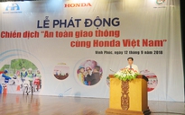 Bùng nổ hoạt động trong ‘Chiến dịch An toàn giao thông cùng Honda Việt Nam’