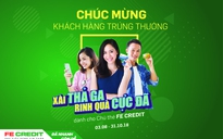 Hơn 8.000 khách hàng trúng thưởng trong chương trình khuyến mãi cho chủ thẻ Fe Credit