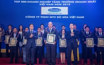 Công ty Bò sữa Việt Nam thuộc Vinamilk lọt Top tăng trưởng nhanh nhất Việt Nam