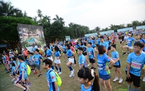 Những chân chạy nhí ở Ecopark Marathon 2021