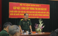 Việt Nam và Campuchia diễn tập cứu hộ, cứu nạn