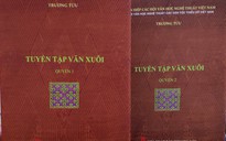 Tuyển tập văn xuôi Trương Tửu – cây bút phong cách đầu thế kỷ 20