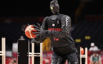 Robot ném bóng rổ gây sốt tại Olympic Tokyo