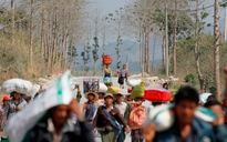 Trung Quốc tập trận bắn đạn thật dọc biên giới với Myanmar