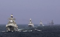Tàu chiến Trung Quốc sang Nga tập trận chung trên biển Nhật Bản