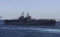Hải quân Mỹ tập trận bắn đạn thật ở Biển Đông