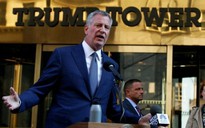 Thị trưởng Blasio nói người dân New York ‘sợ hãi’ vì ông Trump