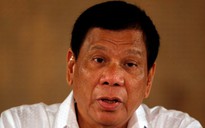 Ông Duterte nói không thể cản Trung Quốc xây dựng ở Scarborough